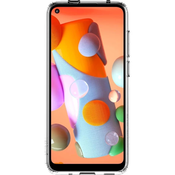 Galaxy A11 ile Uyumlu Şeffaf Kılıf GP-FPA115KDATW - 2