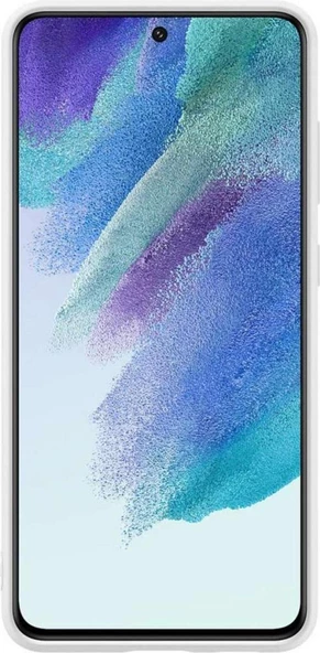 Galaxy S21 FE ile Uyumlu Silikon Kılıf Beyaz EF-PG990TWEGWW - 4