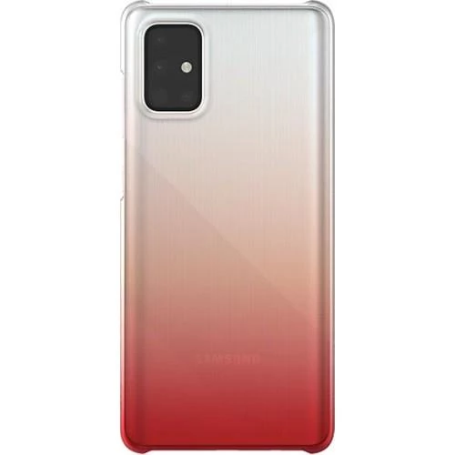 WITS Galaxy A71 ile Uyumlu Koruyucu Kılıf Kırmızı GP-FPA715WSBRW - 2