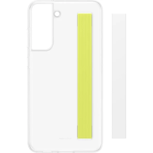 Galaxy S21 FE 5G ile Uyumlu İnce Kayışlı Kılıf Beyaz-EF-XG990CWEGWW - 1