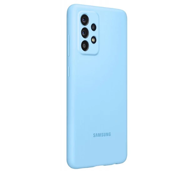 Galaxy A52 ile Uyumlu Slim Kılıf Mavi EF-PA525TLEGWW - 2