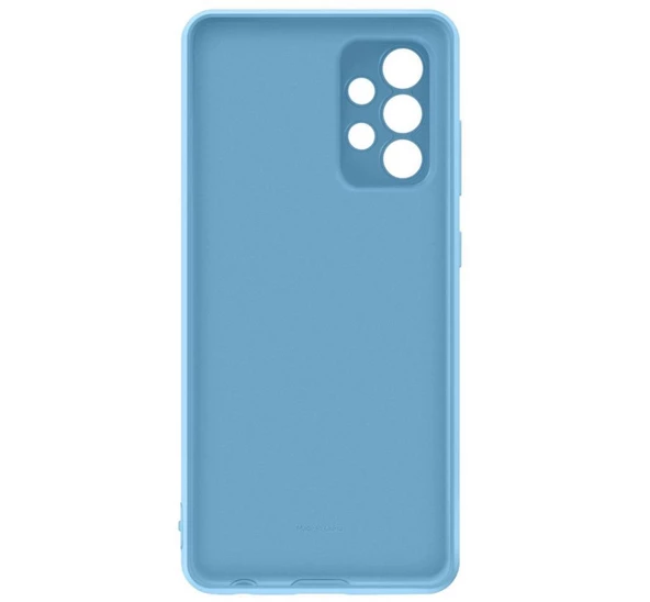 Galaxy A52 ile Uyumlu Slim Kılıf Mavi EF-PA525TLEGWW - 3
