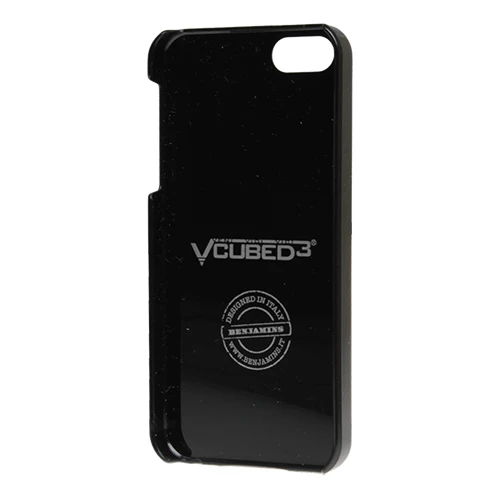 Benjamins iPhone SE/5S/5 ile Uyumlu Kılıf Küçük Kareli Gümüş Zımbalı Model 9 - 1