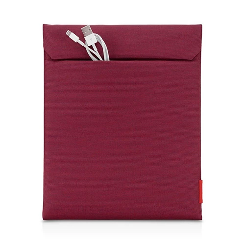 Cote&Ciel iPad ile Uyumlu Taşıma Kılıfı Tekstil Red Melange - 5