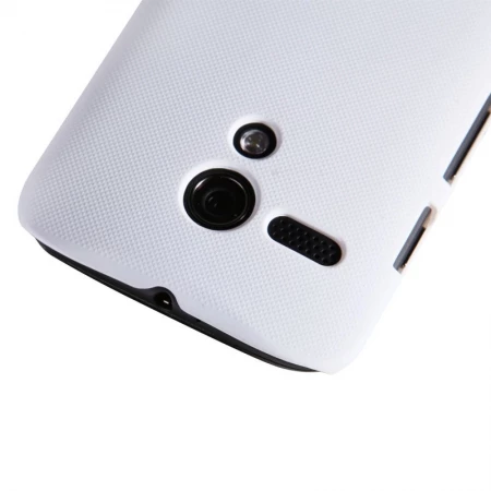 Nillkin Moto G ile Uyumlu Super Frosted Sert Kılıf Beyaz - 4