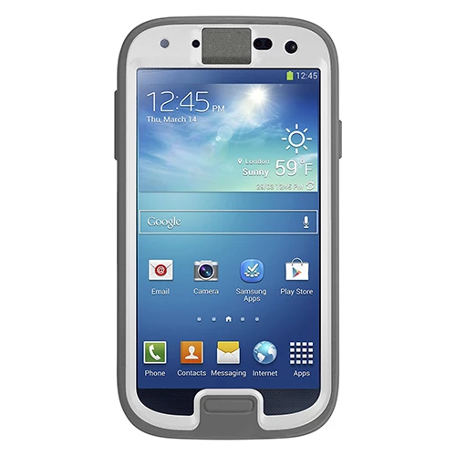 Otterbox Galaxy S4 ile Uyumlu Preserver Kılıf Beyaz - Resim 4