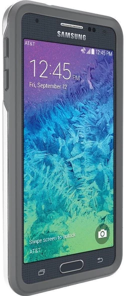 Otterbox Galaxy Alpha ile Uyumlu Symmetry Kılıf Beyaz - 3