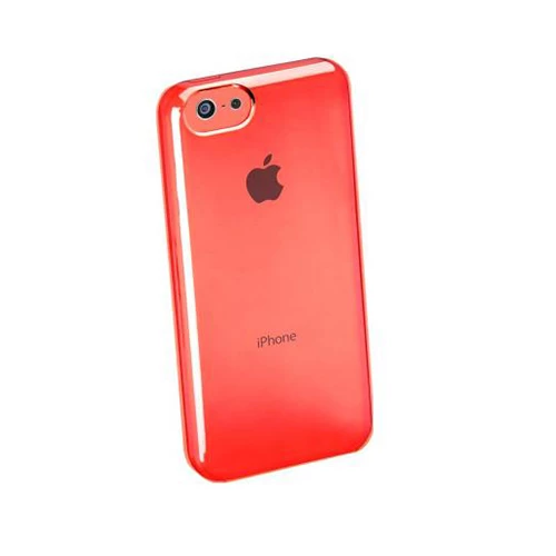 Cellular Line iPhone 5C ile Uyumlu Boost Şeffaf Sert Kılıf Pembe BOOSTIPH5CP (Out)