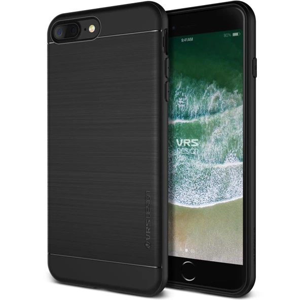 VRS Design iPhone 8 Plus/7 Plus ile Uyumlu New Simpli Fit Phantom Black ürün görseli