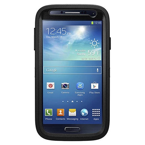 Otterbox Galaxy S4 ile Uyumlu Defender Kılıf Siyah - 3