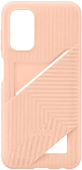 Galaxy A13 ile Uyumlu Kart Yuvalı Kılıf Turuncu EF-OA135TPEGWW - 4