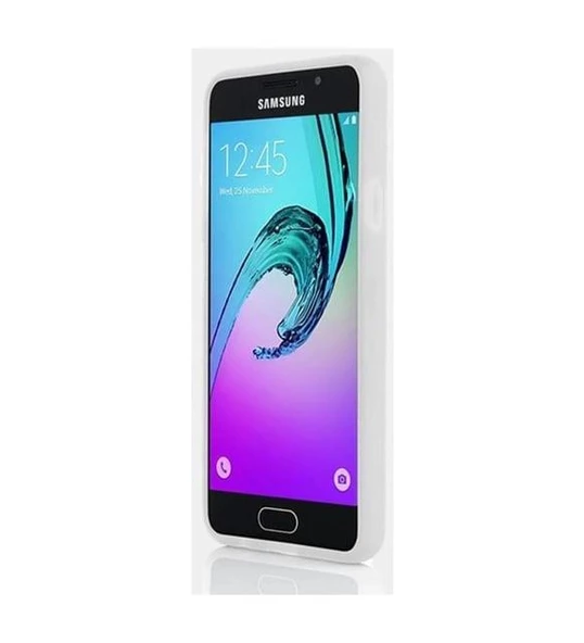 Incipıo Galaxy A710F Galaxy A7 (2016) ile Uyumlu Kılıf Mat Silikon Şeffaf