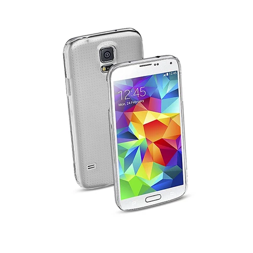 Cellular Line Galaxy S5 ile Uyumlu Invisible Şeffaf Sert Kılıf INVISIBLEGALS5 - 1