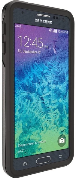 Otterbox Galaxy ile Uyumlu Alpha Symmetry Kılıf Siyah - 1