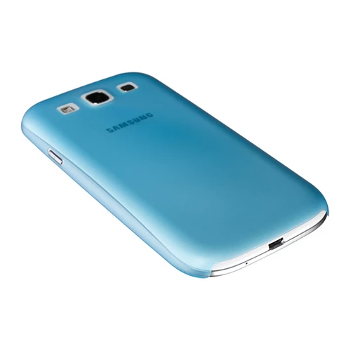 Cellular Line Galaxy S3 ile Uyumlu 035 Silikon Kılıf Mavi 035GALAXYS3B (Out) - Resim 2