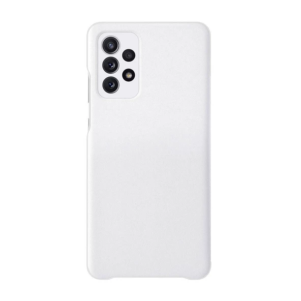 Galaxy A72 ile Uyumlu S View Cüzdan Kılıf Beyaz EF-EA725PWEGWW - 3