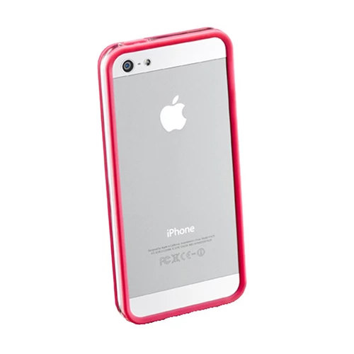 Cellular Line iPhone SE/5S/5 ile Uyumlu Bumper Kılıf Pembe BUMPERIPHONE5P (Out) - 1
