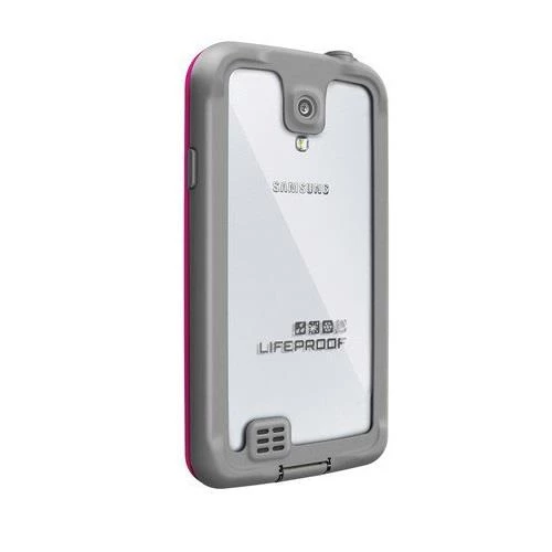 LifeProof Galaxy S4 ile Uyumlu Ultra Koruma Kılıfı Pembe-Gri - Resim 2