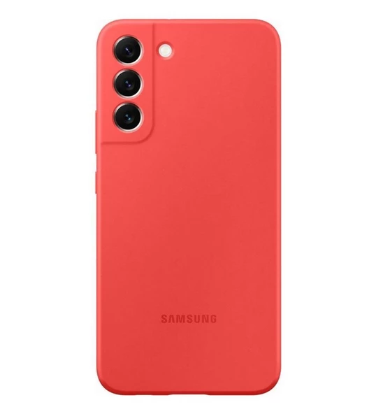 Galaxy S22 Plus ile Uyumlu Silikon Kılıf Kırmızı EF-PS906TPEGWW - 1