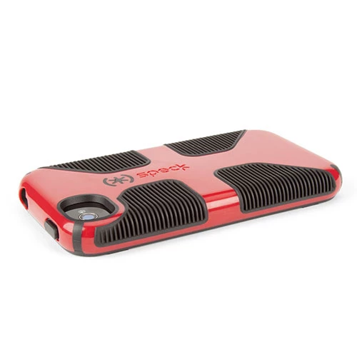 Speck CandyShell Grip iPhone 4S/4 ile Uyumlu Sert Kılıf Kırmızı SPK-A1229 - 2