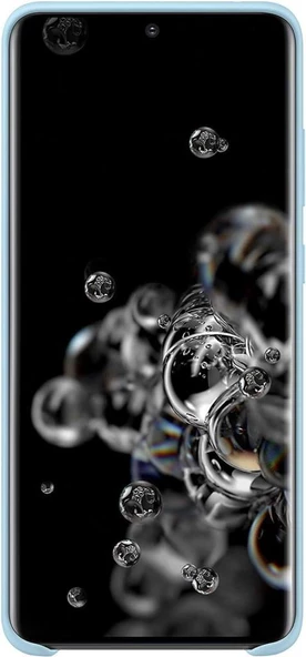 Galaxy S20 Ultra ile Uyumlu Silikon Kılıf Mavi EF-PG988TLEGWW - 2