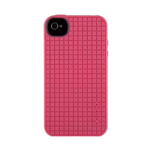 Speck iPhone 4S/4 ile Uyumlu PixelSkin HD Silikon Kılıf Pembe - 3