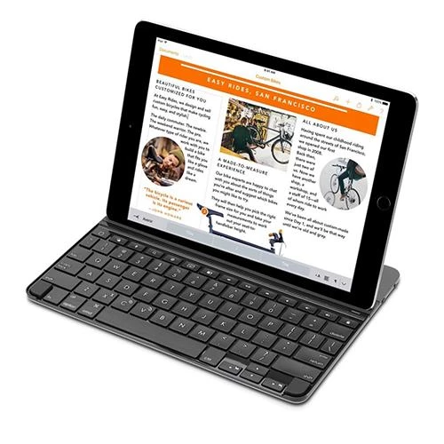 Logitech Ultra İnce Klavyeli iPad/iPad 2/New iPad/iPad 4 Kılıfı (Out) - 1