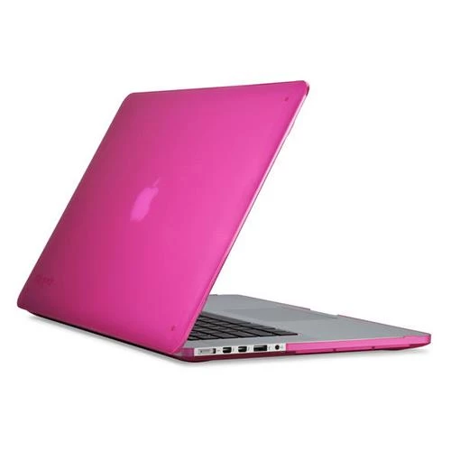 Speck SmartShell Macbook Pro Retina 15" ile Uyumlu Koruma Kılıf Hot Lips Pink