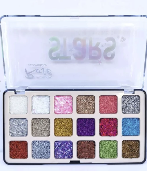 Rose Cosmetics 18li Stars Glitter Işıltılı Simli No:1