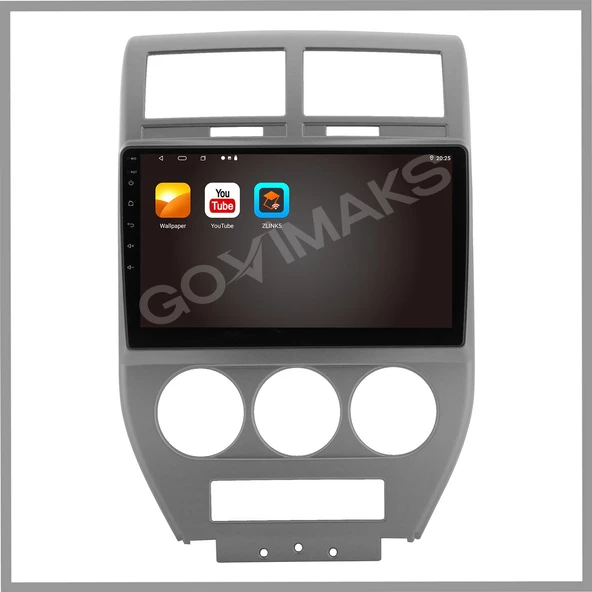 GOVİMAKS JEEP COMPASS 2007-2009 6 GB RAM 128 GB HAFIZA ANDROID MULTIMEDIA TEYP - 6