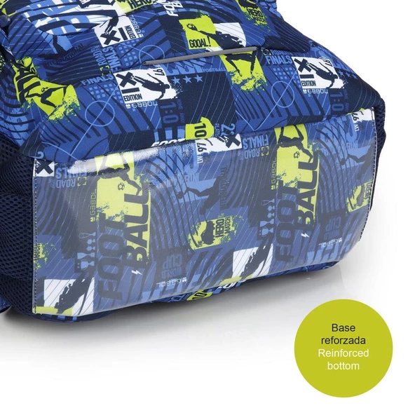 Gabol Okul Sırt Çantası Ball Mavi 21L GB.234840 - 5