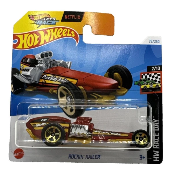 Hot Wheels Tekli Arabalar ROCKIN' RAILER HTD26