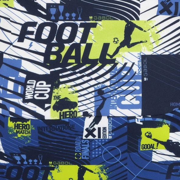 Gabol Okul Sırt Çantası Ball Mavi 21L GB.234840 - 6