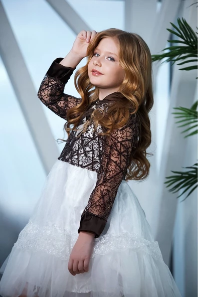 Jakarlı kumaş ve saç tokası - Resim 12