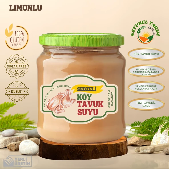 KÖY TAVUK SUYU ( SEBZELİ )