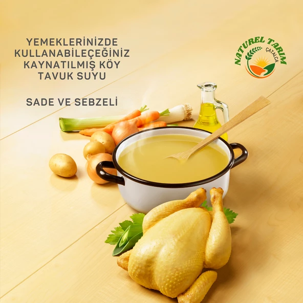 KÖY TAVUK SUYU ( SEBZELİ ) - 2