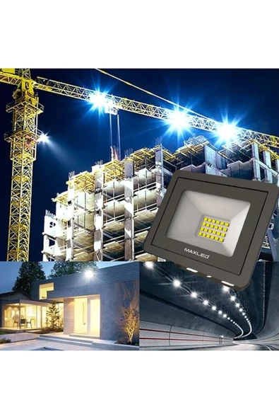 100W Projektör - Mx-2096 Led Projektör , 100W , Ip66 Suya Dayanıklı, Dış Mekan Ve Bahçe Aydınlatması ,Su Geçirmez - 3