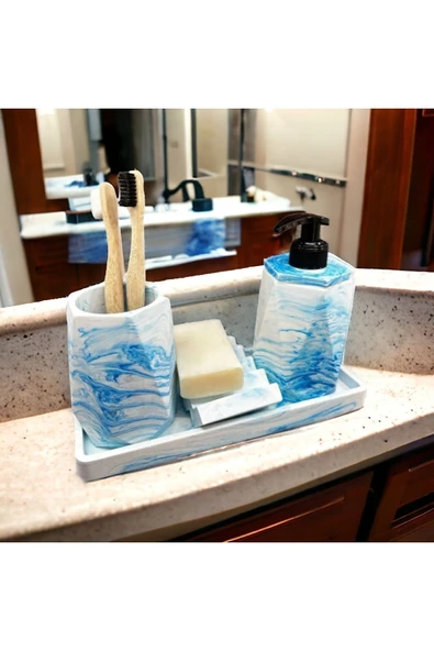 Beton Banyo Seti,dis Fircalik Takım - 2