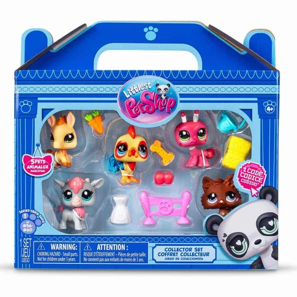 Littlest Pet Shop Minişler 5'li Figür Seti S1 - Minişler Çiftlikte 00510 - 4