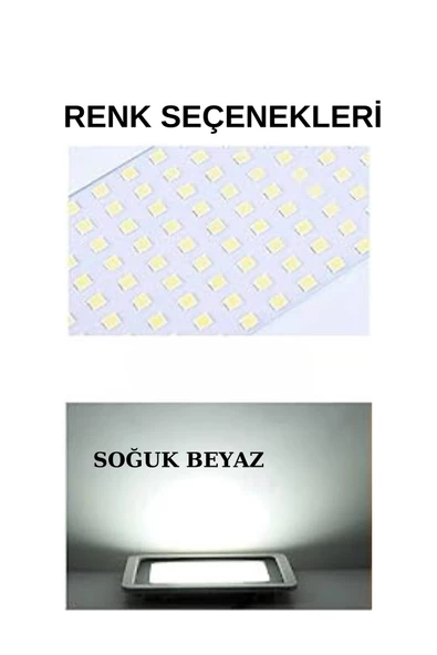 400W Projektör - Mx-3002 Led Projektör , 400W BEYAZ IŞIK , Ip66 Suya Dayanıklı, Dış Mekan Ve Bahçe Aydınlatması ,Su Geçirmez - 3