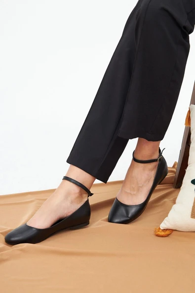 Kadın Babet Bilek Bağlamalı Siyah Cilt 5395 Tam Kalıp - 6