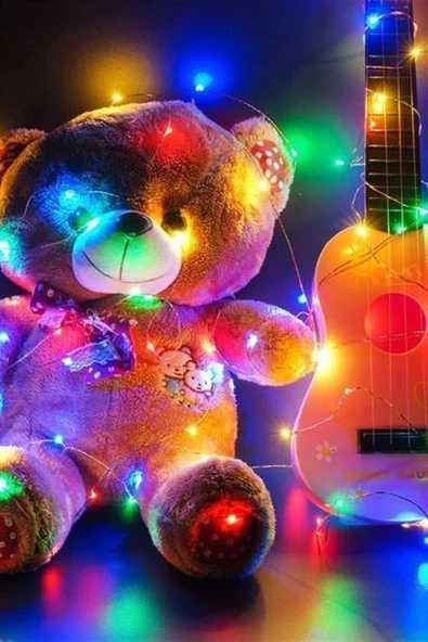 Pilli Dekoratif Peri Led Işık 3 Metre (RGB) Gaming Aydınlatma - 11
