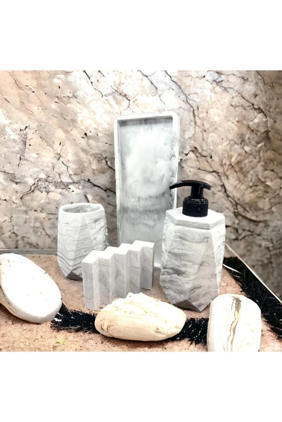 Beton Banyo Seti,dis Fircalik Takım - 3