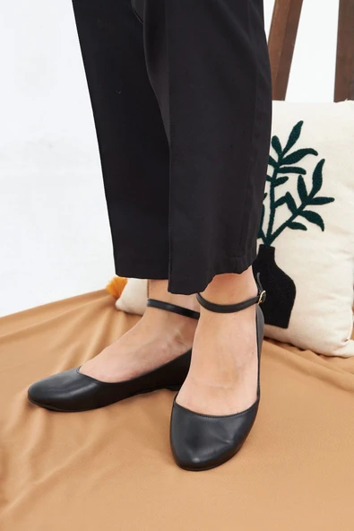 Kadın Babet Bilek Bağlamalı Siyah Cilt 5395 Tam Kalıp - 4