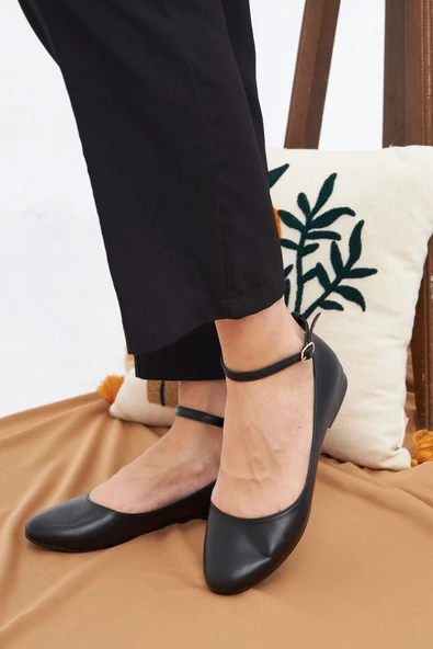 Kadın Babet Bilek Bağlamalı Siyah Cilt 5395 Tam Kalıp - 5