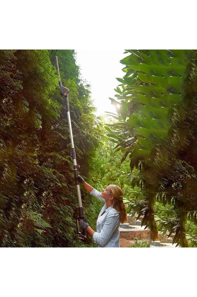 WORX WA0308 WG349E ile Uyumlu 45CM Profesyonel Açı Ayarlı Çit Budama Aparatı, Başlığı - 2