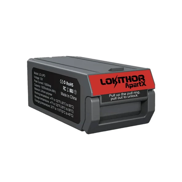 Lokithor LIPO 14.8Volt Li-Polimer 1500A Takviye Gücü APARTX ile Uyumlu Yedek Akü