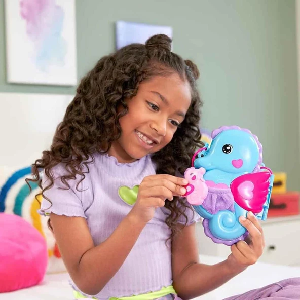 Polly Pocket Çanta Olabilen Micro Oyun Setleri - Daddy And Me GKJ63-HWP03 - 3