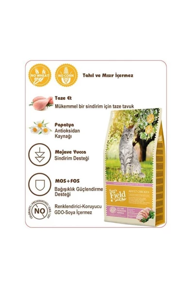 Sam´s Field Cat Adult Chicken 2,5 kg SKT: 02/2026 - 2