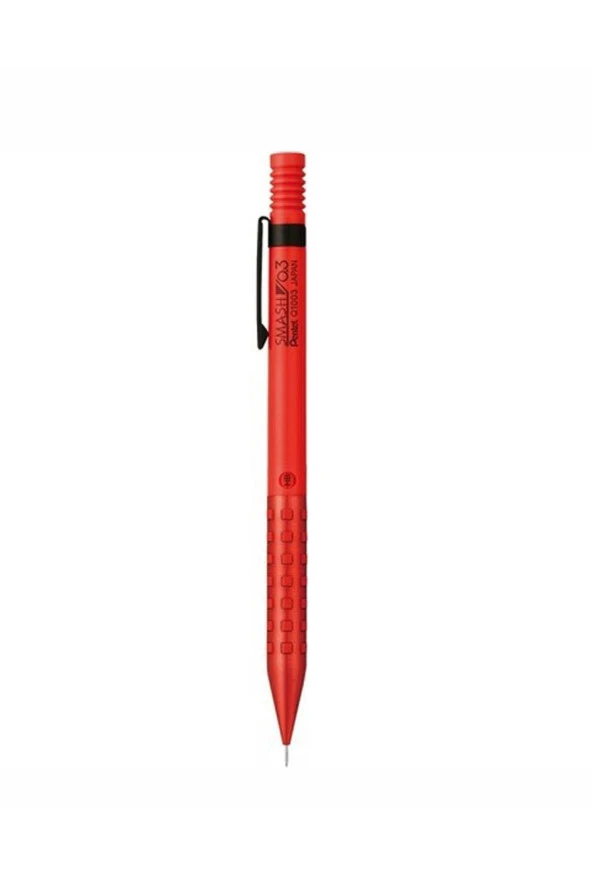 Pentel Q1003 Teknik Çizim Kalemi 0.3 mm Metalik Kırmızı